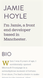 Mobile Screenshot of jamiehoyle.com